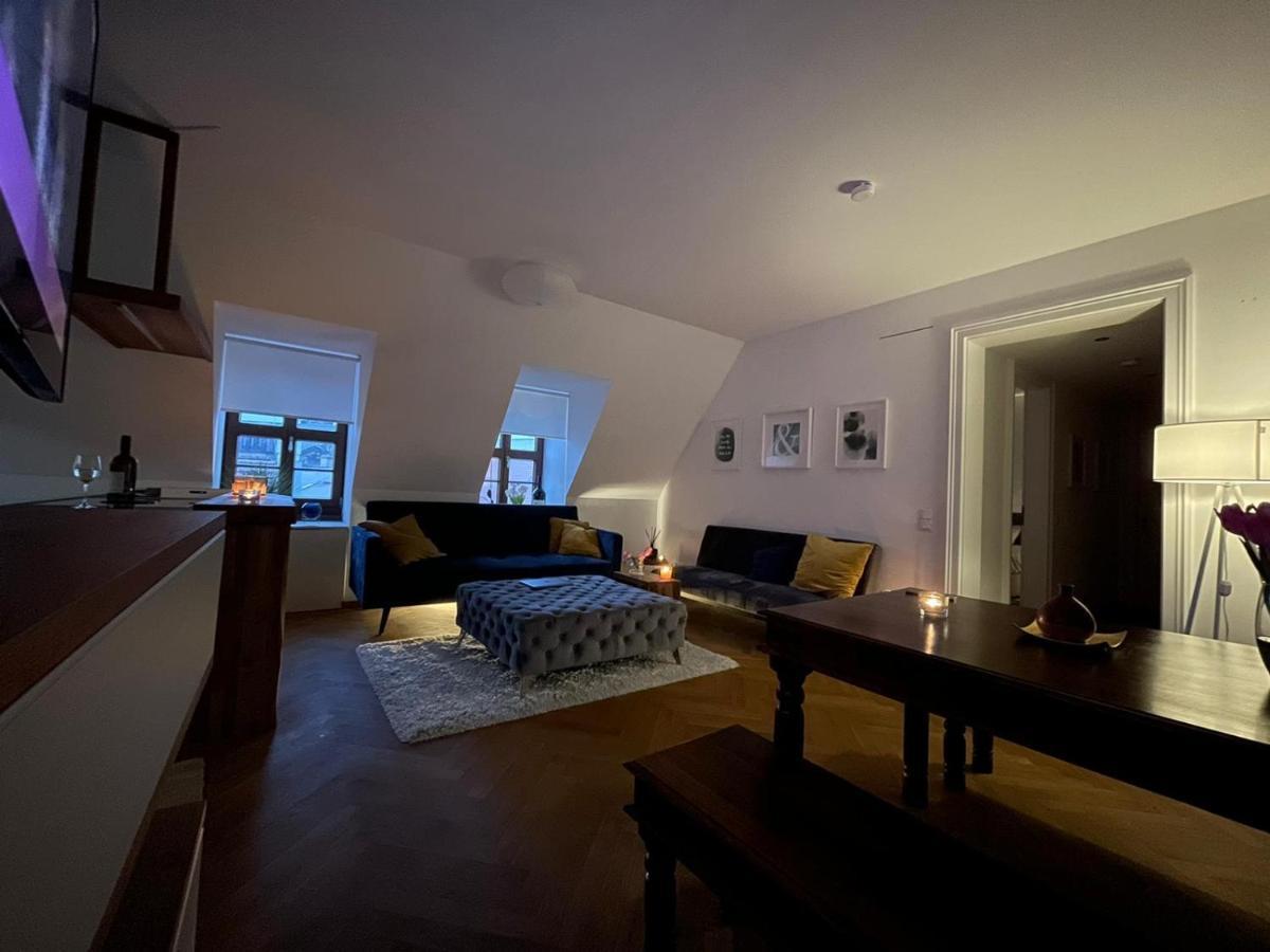 Modernes Apartment An Der Frauenkirche Dresden Luaran gambar