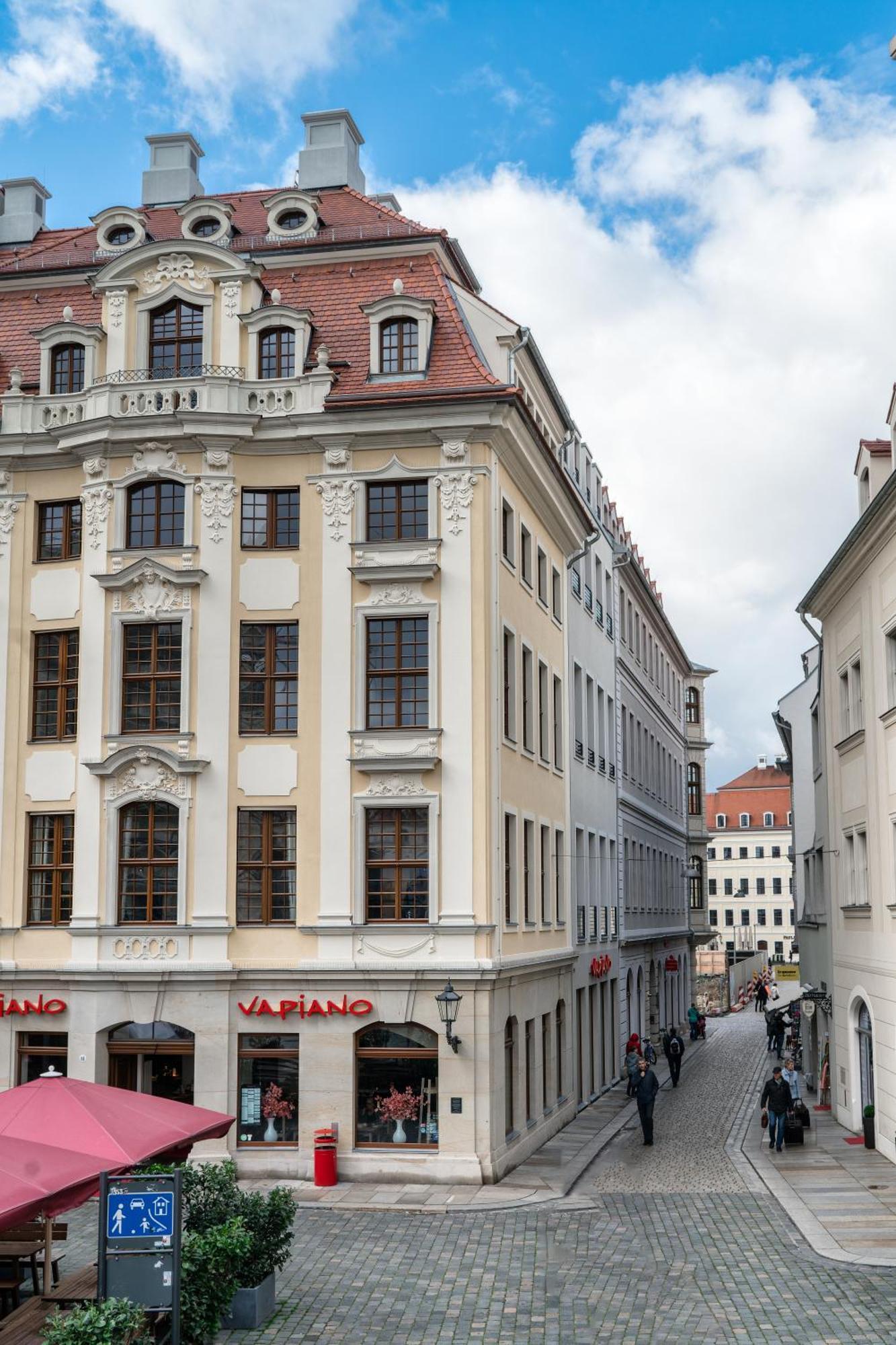 Modernes Apartment An Der Frauenkirche Dresden Luaran gambar