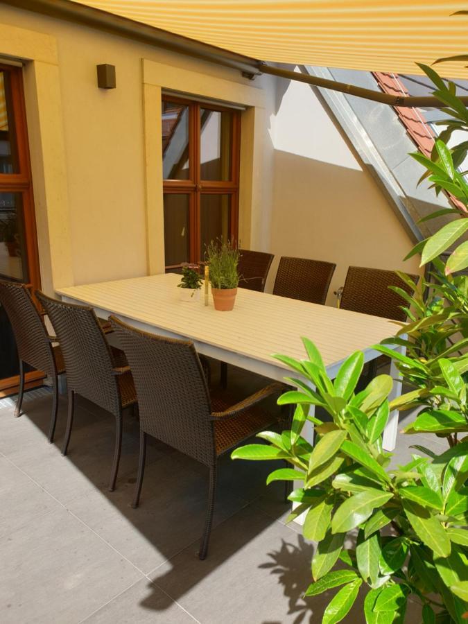 Modernes Apartment An Der Frauenkirche Dresden Luaran gambar